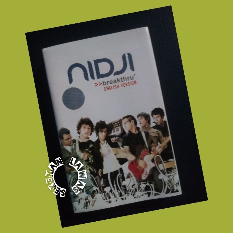 Kaset Nidji - Breakthru English Version (Mulus)