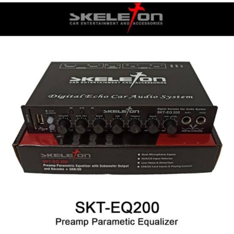 Parametrik Audio Mic Usb Merk Skeleton EQ200