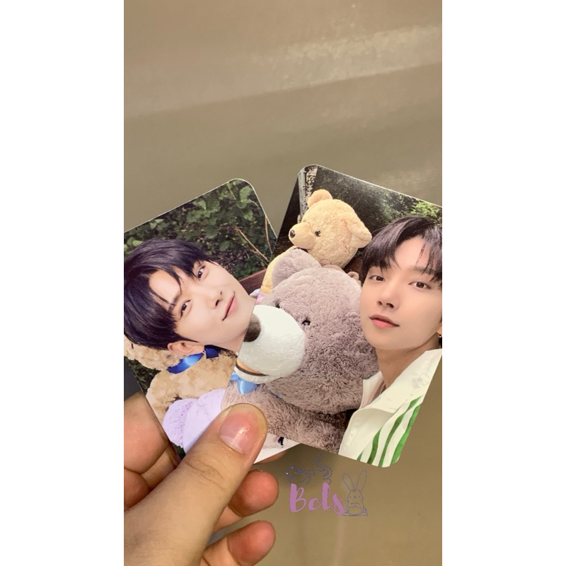 Photocard Joshua&Wonwoo Seventeen dicon 101