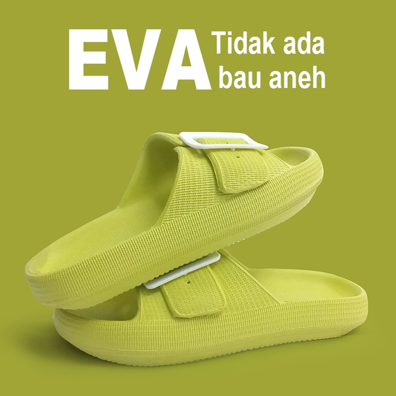 KODE D53R Sandal Wanita Karet Sendal Selop Wanita Sendal Karet Karakter Wanita Slop Wanita Anti Slip