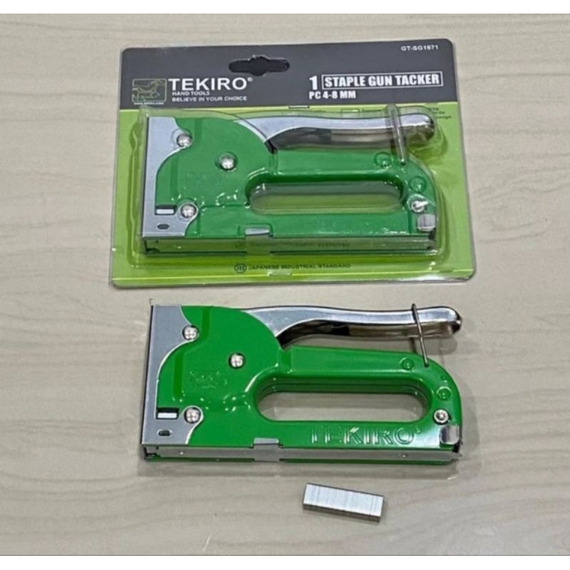 

staple gun tacker TEKIRO hekter tembak merk tekiro