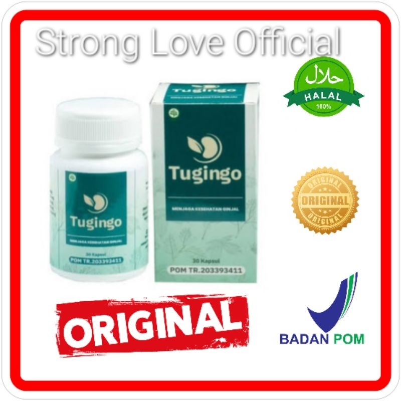Tugingo original Bpom Obat Batu Ginjal Halal Cina Paling Ampuh Tanpa Operasi Dan Asam urat