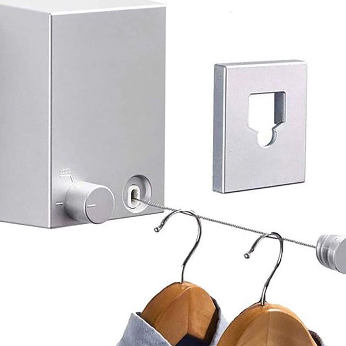 Terlaris JEMURAN KAWAT TELESKOPIK PORTABEL JEMURAN PORTABLE  TALI JEMURAN