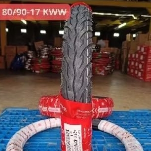 010225 PATI MOTOR BAN LUAR 80/90-17 KWW BELAKANG FEDERAL HONDA ORIGINAL 42711-KWW-010