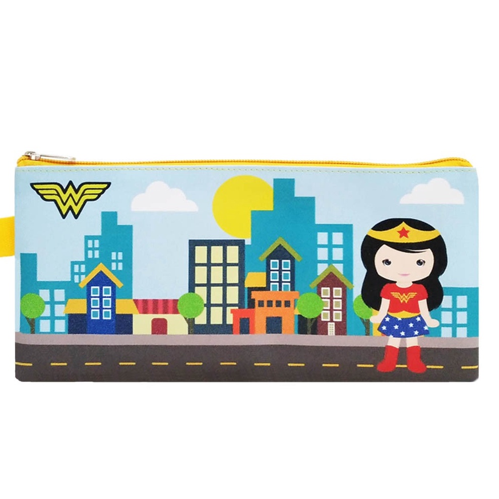 

KUALITAS TERJAMIN Mini Case Wonder Woman Kuning Stationary Organizer Pencil Case Tempat Pensil Travelling Organizer