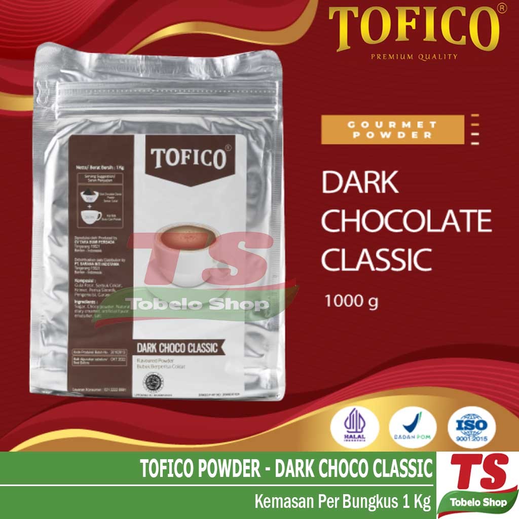 

TOFICO DARK CHOCO CLASSIC POWDER / TOFICO POWDER DARK CHOCO CLASSIC / BUBUK MINUMAN DARK CHOCO CLASSIC / TOFICO POWDER DARK COKLAT CLASIC / TOFICO DARK COKLAT CLASIC POWDER