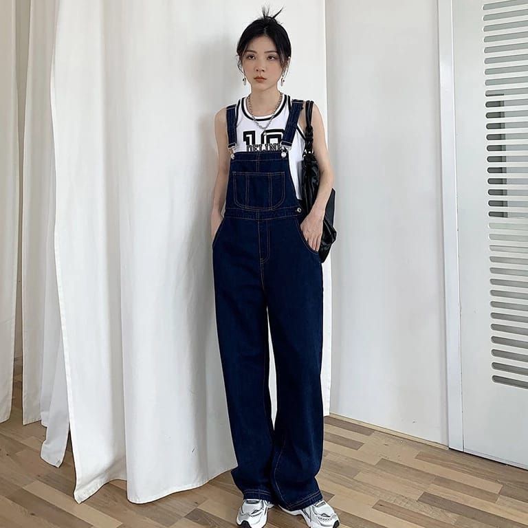 KODE Y2G9 PROMO Jumpsuit jeans remaja overall jeans terbaru 224