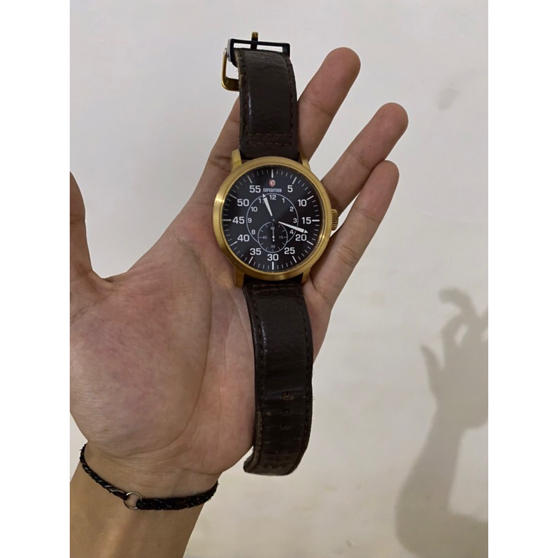 Jam tangan pria expedition E6666M original second