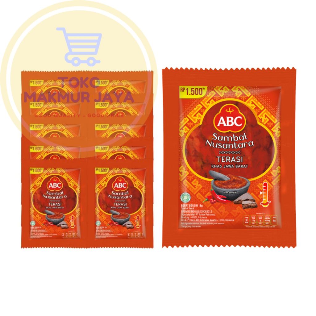 

ABC TERASI SAMBAL RENCENG | 10pcs