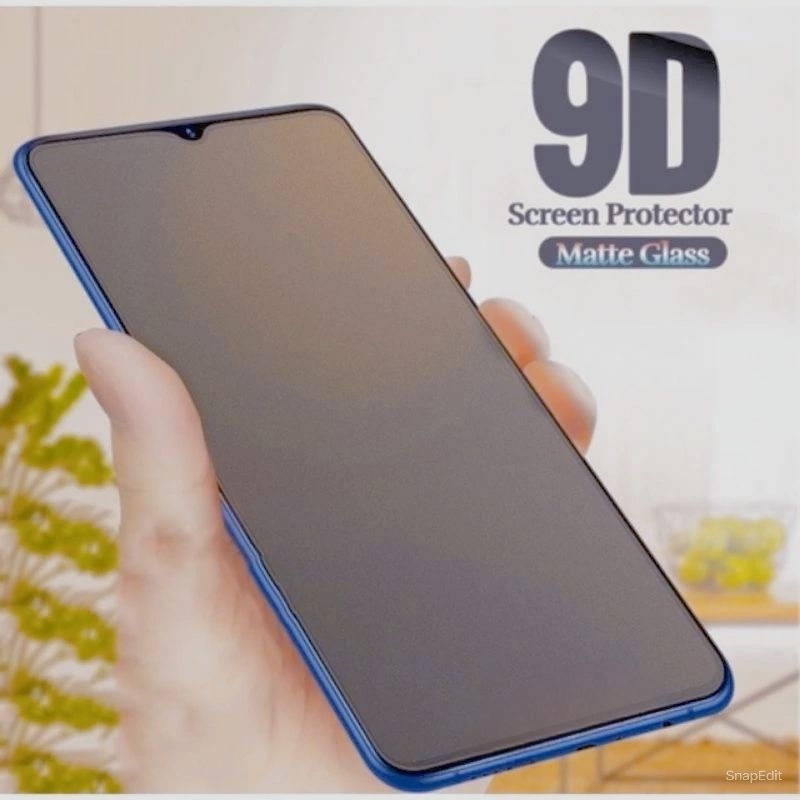 Matte Glass Anti Glare Oppo A17 A17K A16 A16s A16k A16e A15 A15s A12 A12s A12e Anti Gores Full Layar