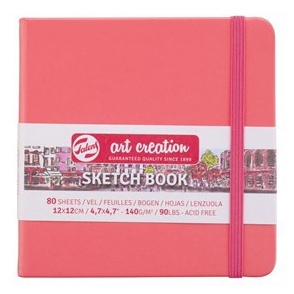 

KODE Y7V talens art creation hardcover sketch book 12x12cm 14gsm