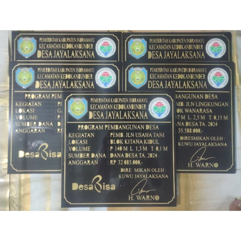 Prasasti Peresmian Granit