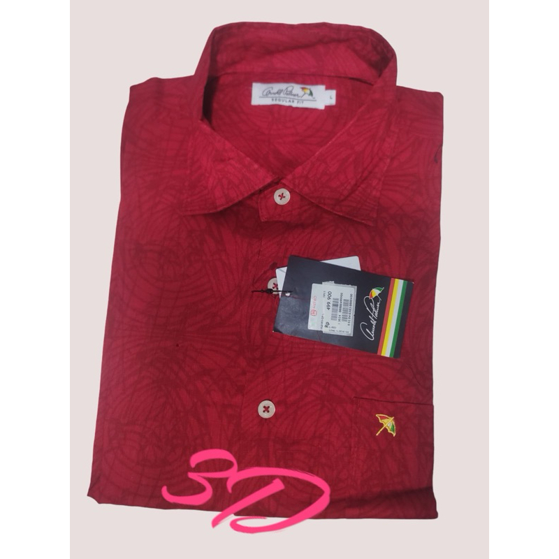kemeja arnold palmer size xl pria casual formal