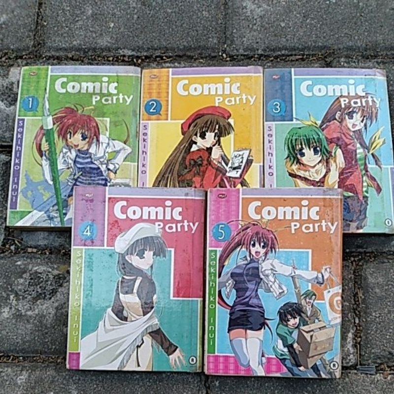 komik second Comic Party 1-5. ks10