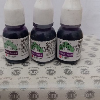 GENTIAN VIOLET 10ML / SARIAWAN