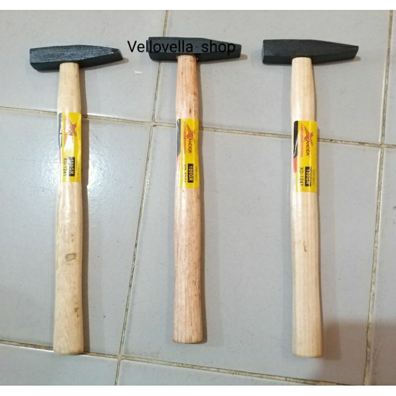 Palu kayu / palu tukang / martil kayu / martil tukang 100gr