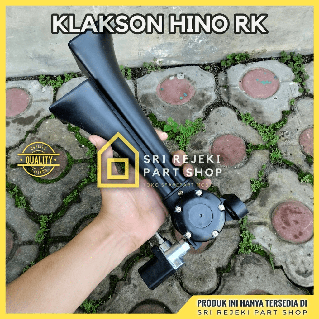 Klakson Angin Hino RK Air Horn 12/24 Volt