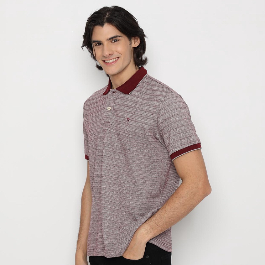 MATSUDA Fujiyoshida Kaos Polo Shirt Pria Kerah