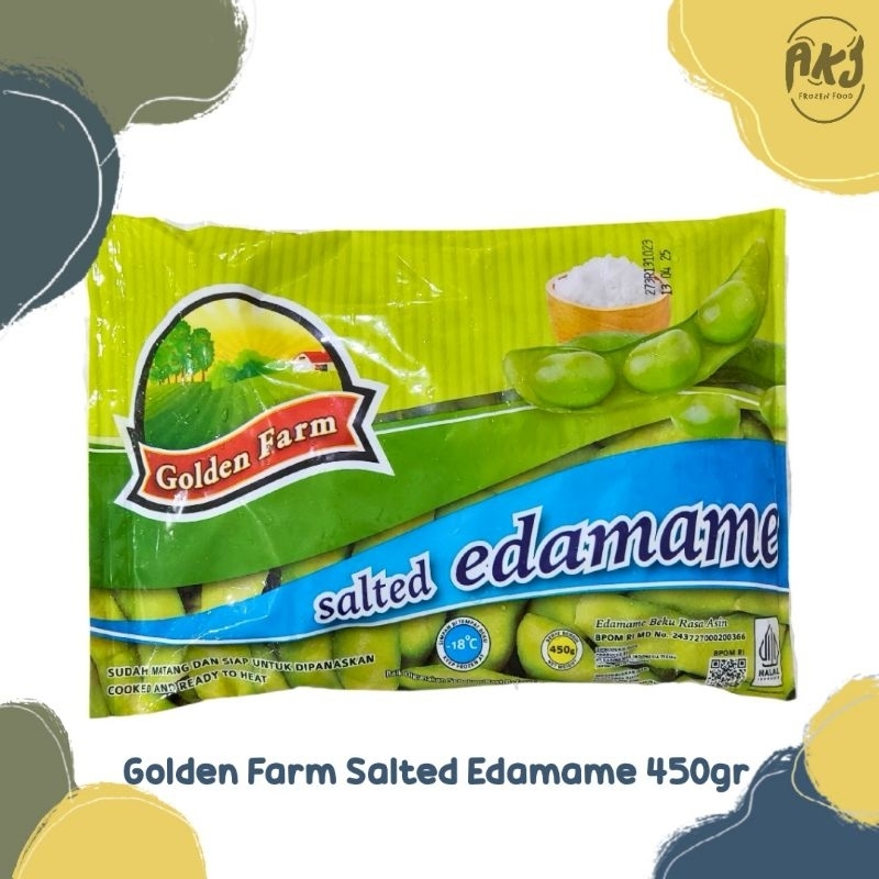 

Golden Farm Salted Edamame 450gr