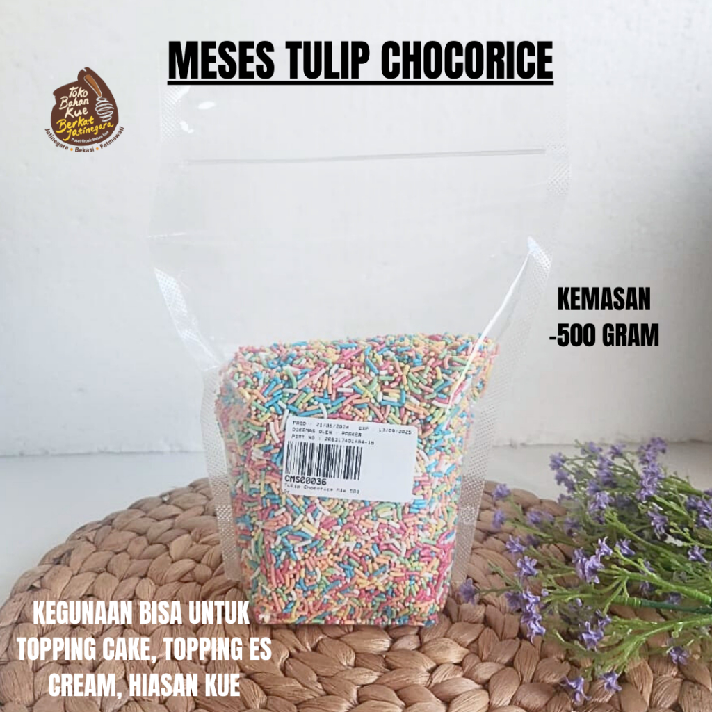 

MESES TULIP CHOCORICE MIX 500gr / MESES TULIP RAINBOW / MESES TOPPING