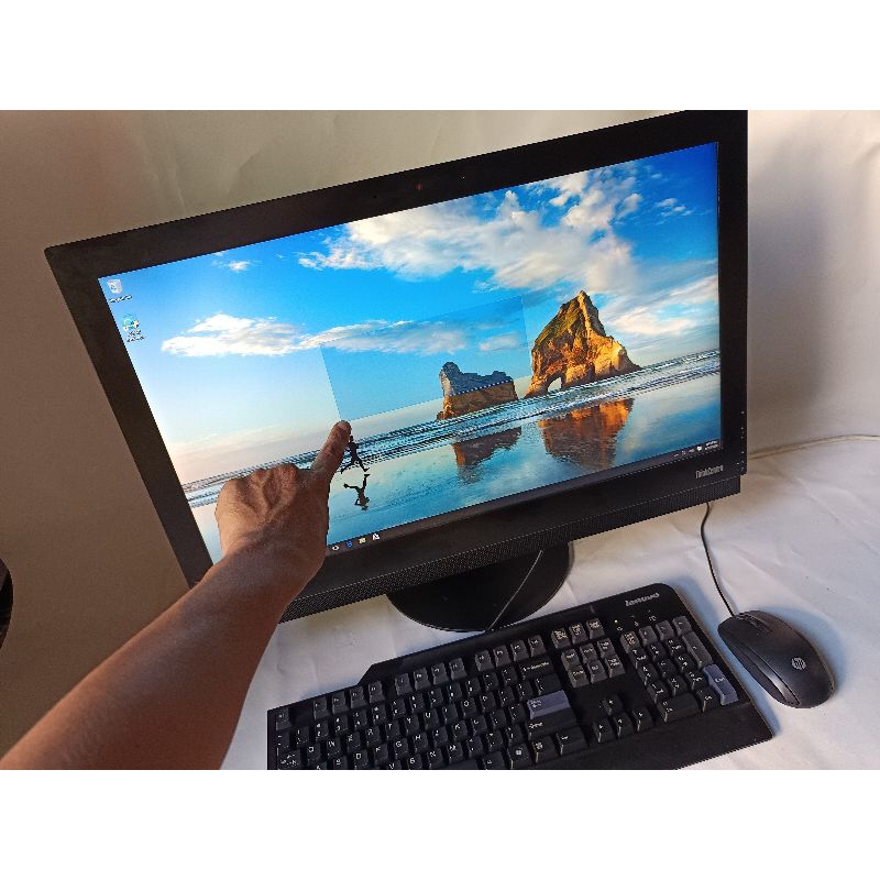 komputer Pc Aio Lenovo intel core i5 ram 8gb layar touch screen