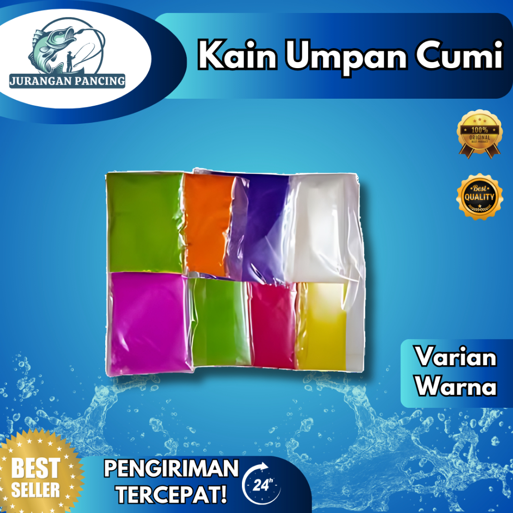 kain umpan cumi udang ikan kain pancingan umpan apollo / kain umpan cumi / kain umpan cumi terlaris