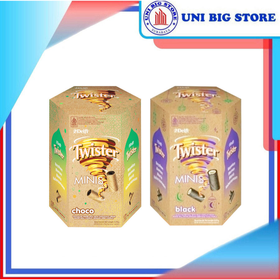 

Delfi Twister Lebaran Pack Choco - Black Vanilla 3 x 70 gr BOX