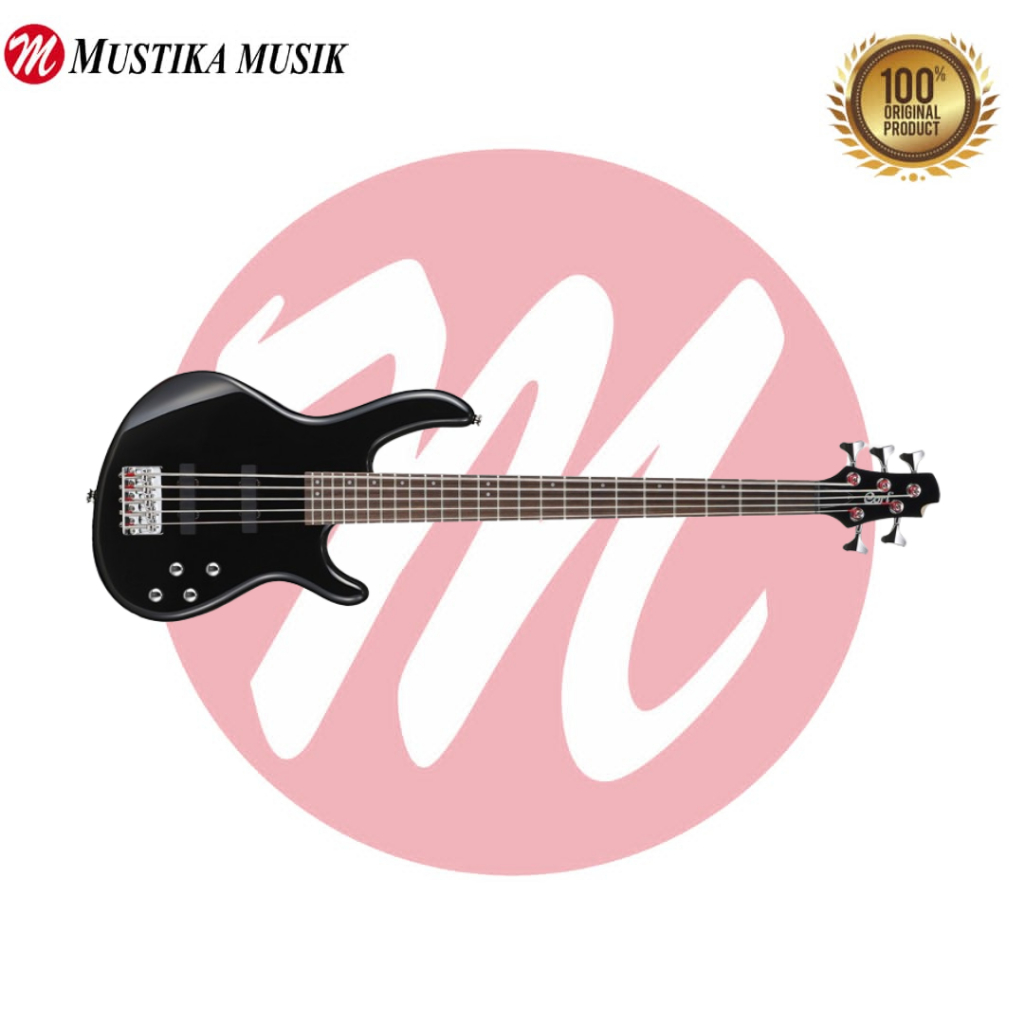 Gitar Electric Bass CORT ACTION BASS V PLUS-BK -CASE