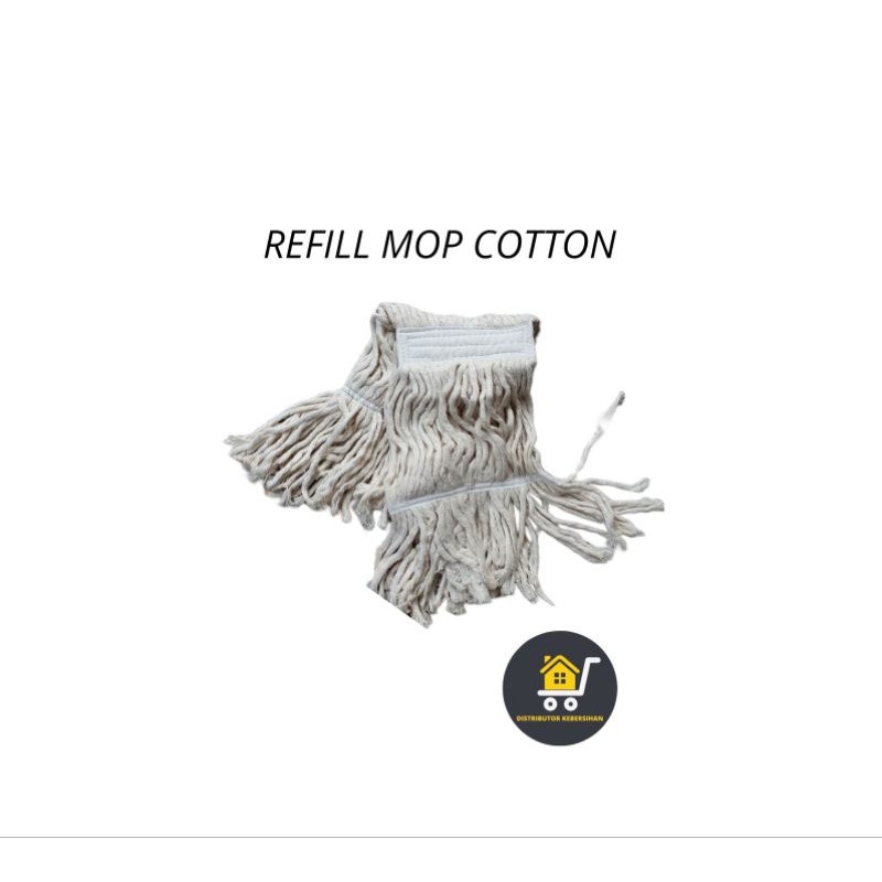 REFILL Mop Cotton / Refill Pel / Refil mop pel / kain mop / mop pel lantai / refill pel lantai /
