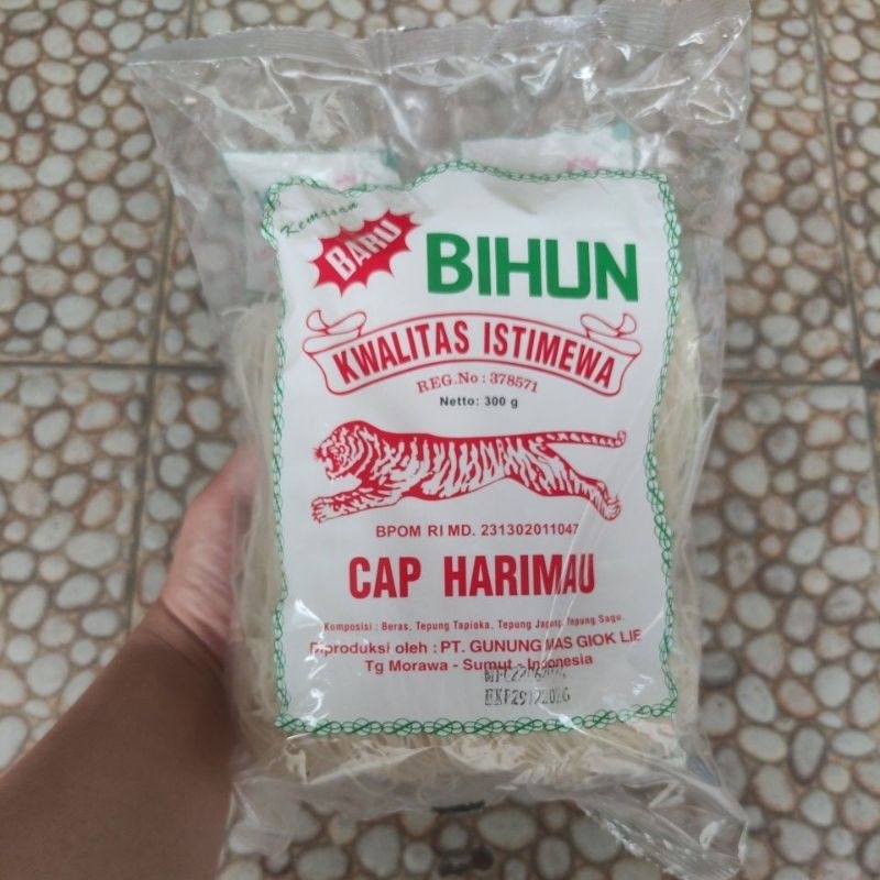 

CAP HARIMAU BIHUN KWALITAS ISTIMEWA 300GR