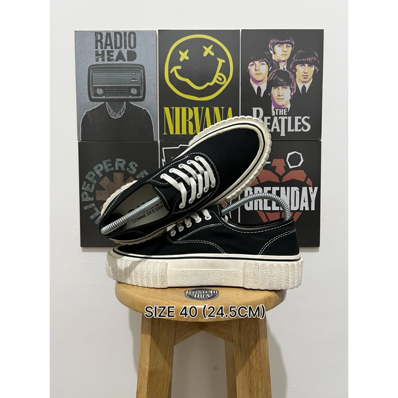 Ganryu x Comme Des Garcons Chunky Canvas Sneakers (40)