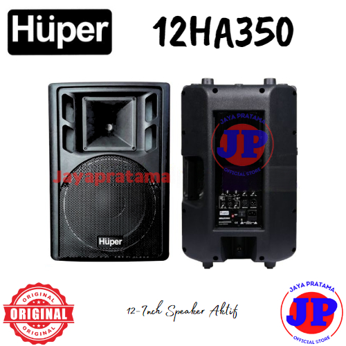 Huper 12HA350 12-Inch Speaker Aktif Original 2-Way Speaker Aktif Huper 12-HA350