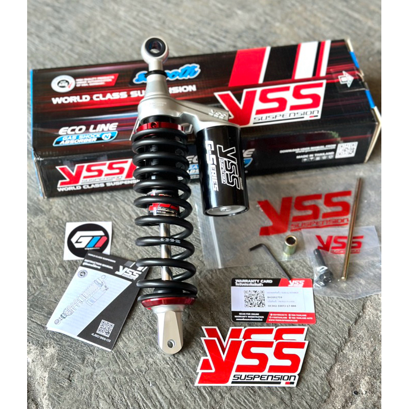 Shock YSS G plus 330mm Vario125 Vario150 Scoopy FI Beat Street Beat ESP 300MM Mio / Beat / Scoopy / 