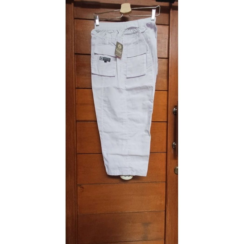 celana sirwal putih  umroh dan  haji jumbo