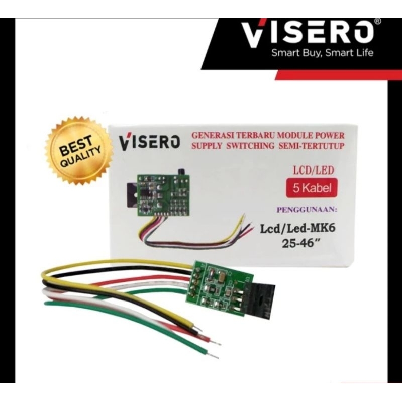 Power Supply / Gacun 5 Kabel VISERO LED MK5 40 Watt 25" - 46"