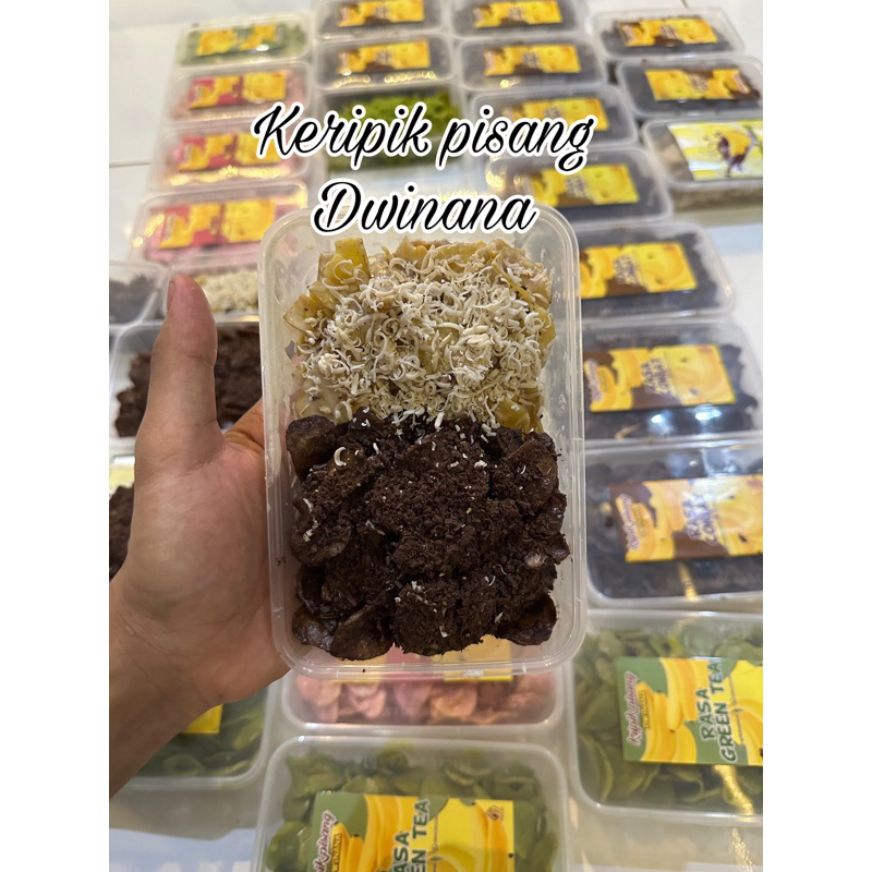 

Keripik lumer dwinana mix rasa bebas bisa pilih kemasan 250gr fresh