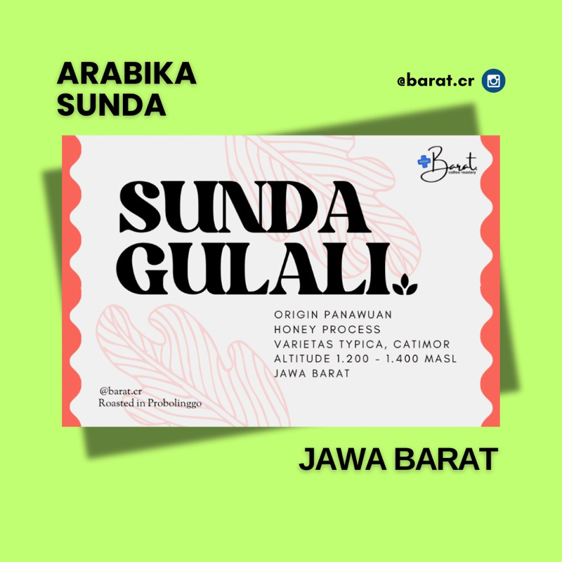 

Kopi Arabika Sunda Jawa Barat biji kopi atau bubuk