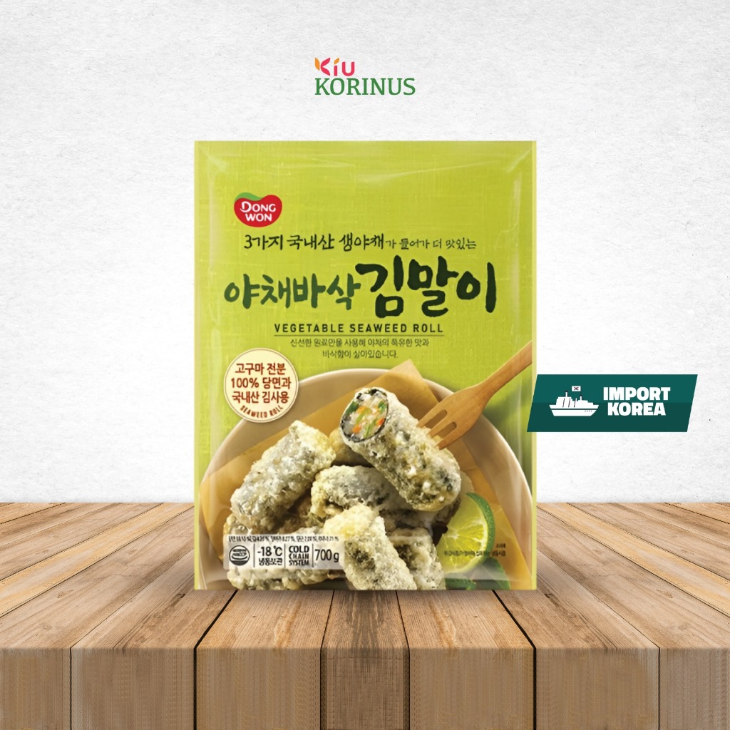 

K-Fried Seaweed With Vegetables and Vermicelli/ Lumpia Rumput Laut isi Sayuran dan Bihun 700gr.