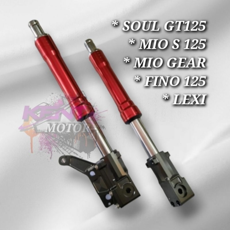 Shock USD UPSIDE DOWN LEXI/FRIGO/SOUL GT125/MIO S 125/FINO 125 Shock depan upside down motor matic