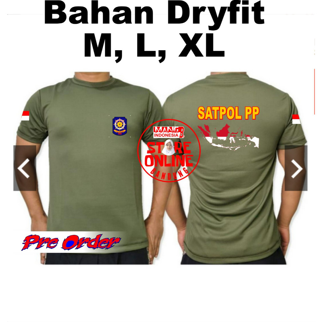 Kaos Jersey Satuan Polisi Pamong Praja