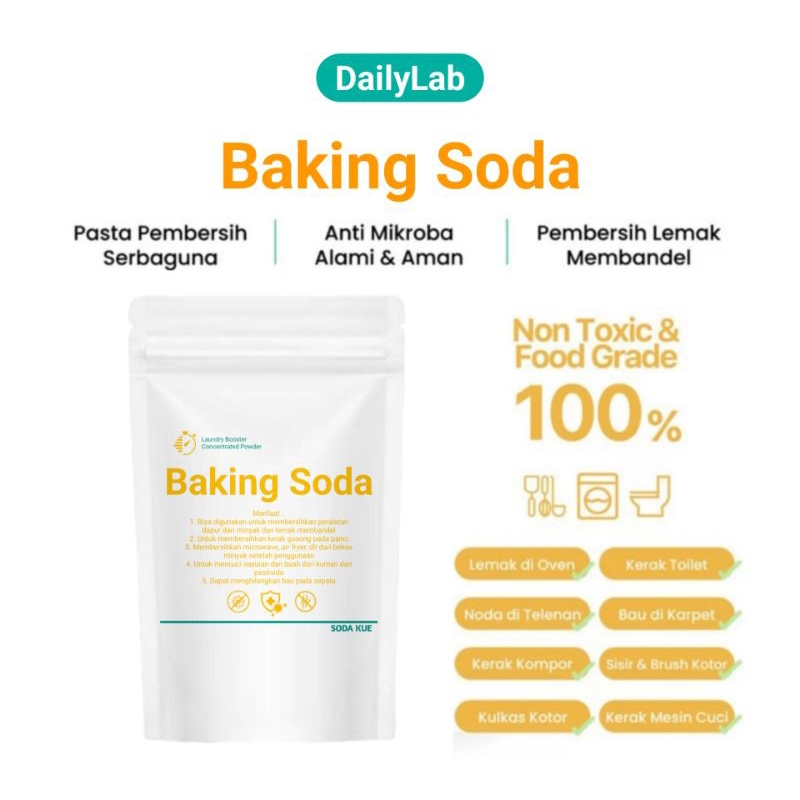 

Baking Soda Food Grade / Soda Kue / Sodium Bicarbonate 500gr