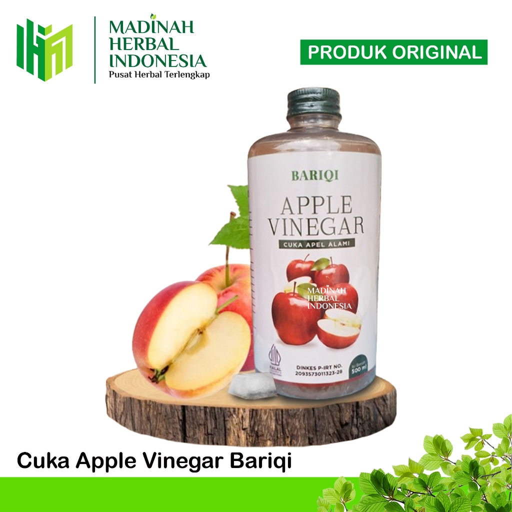 

Cuka Apel Vinegar Bariqi - Cuka Apel Alami 500 ml
