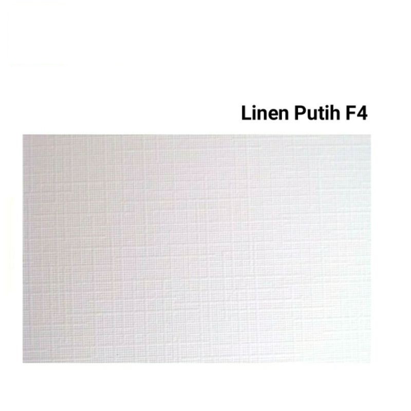 

TBMO (10 PCS) KERTAS LINEN OCI PUTIH/HITAM