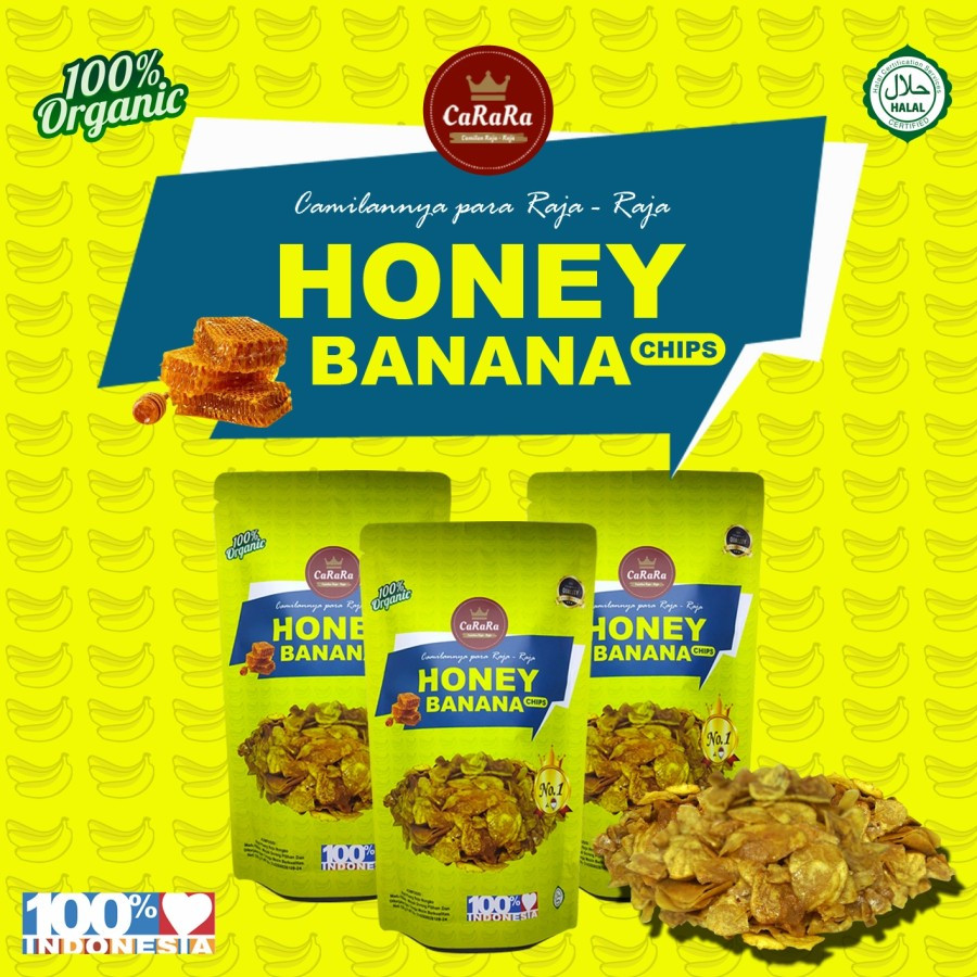 

Honey Banana - Cemilan Kripik Pisang