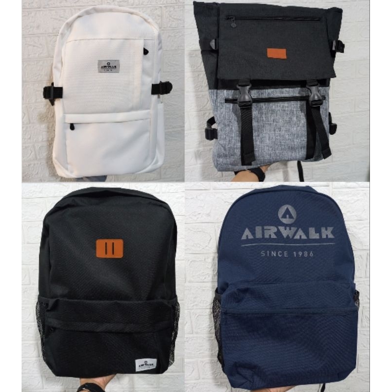 Tas Airwalk Ransel Original | Tas Airwalk Backpack - Tas Ransel | Tas Sekolah