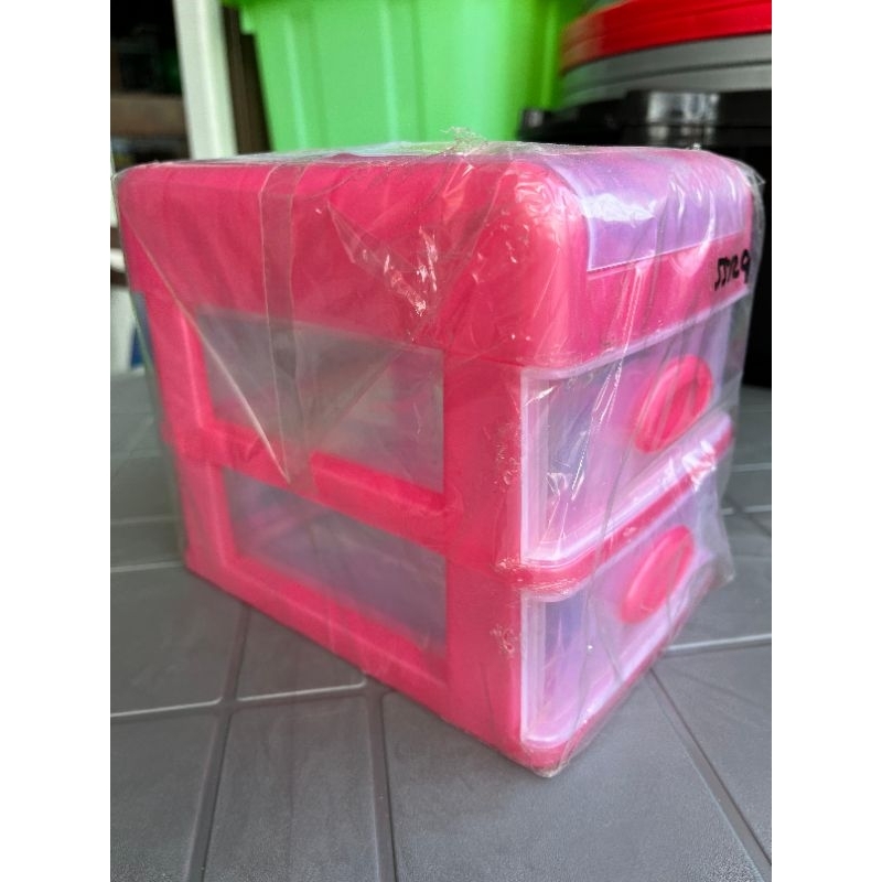 LACI SUSUN PLASTIK MINI LACI PLASTIK MINI LACI MINI CONTAINER SUSUN LACI PLASTIK MINI 3 SUSUN (2+1) 