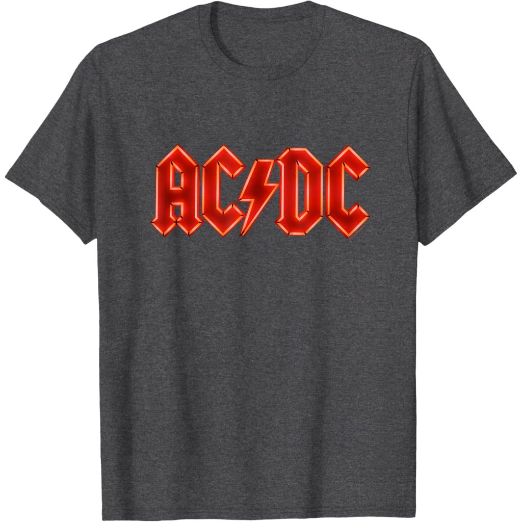 Baju Dewasa AC DC - Electric T-Shirt Fashion Pakaian Atasan Kaos Laki Pria Wanita Model Terbaru Keki