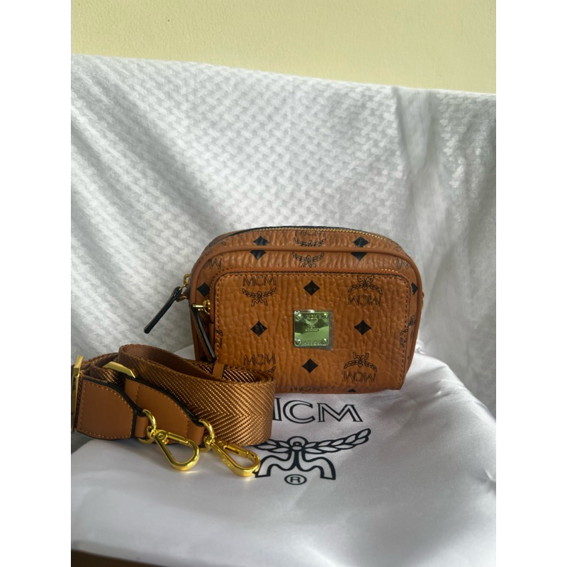 tas slingbag camera bag mcm