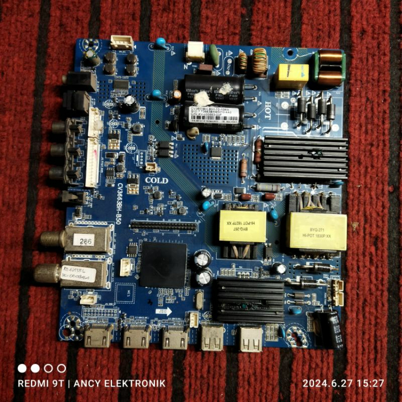 MB MAINBOARD TV POLYTRON PLD 40TS156 - PLD40TS156