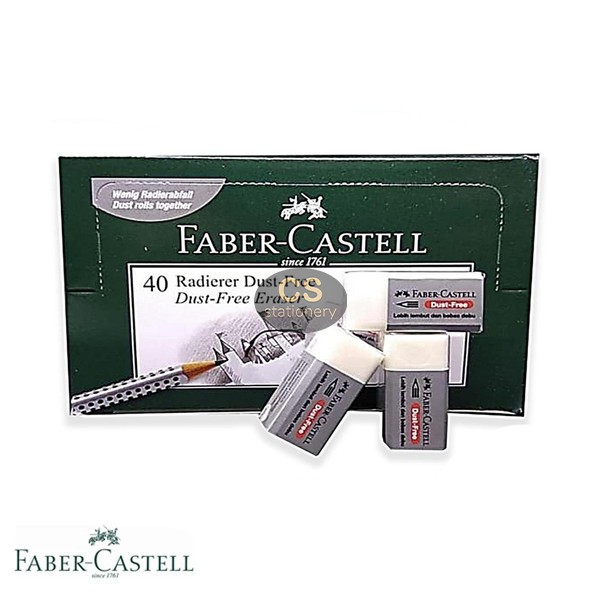 

Penghapus Kecil Putih Pensil Faber Castell 18 72 30